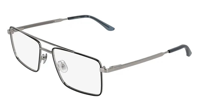 Uomo Calvin Klein CK26101 069 Montature da vista Metallo Rutenio Squadrata Normale