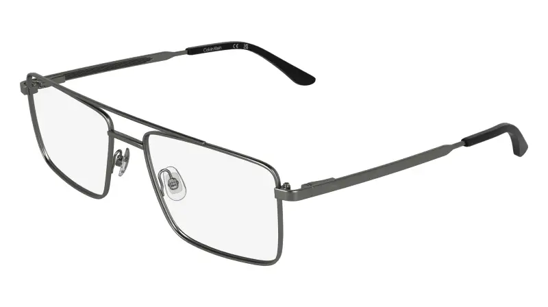 Uomo Calvin Klein CK26101 070 Montature da vista Metallo Rutenio Squadrata Normale
