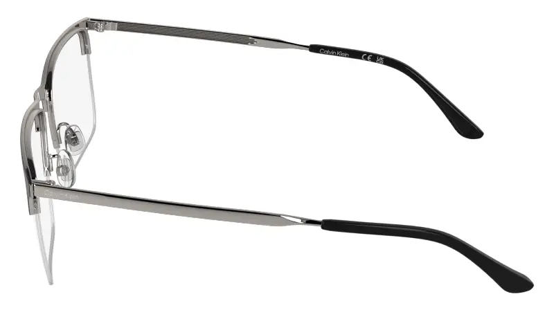 Uomo Calvin Klein CK26104 002 Montature da vista Metallo Nero Squadrata Normale miniatura 3