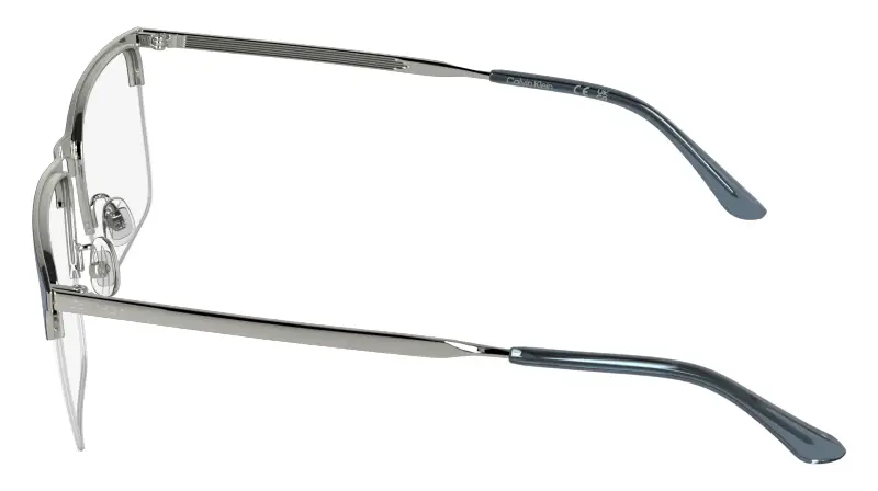 Uomo Calvin Klein CK26104 400 Montature da vista Metallo Blu Squadrata Normale miniatura 3