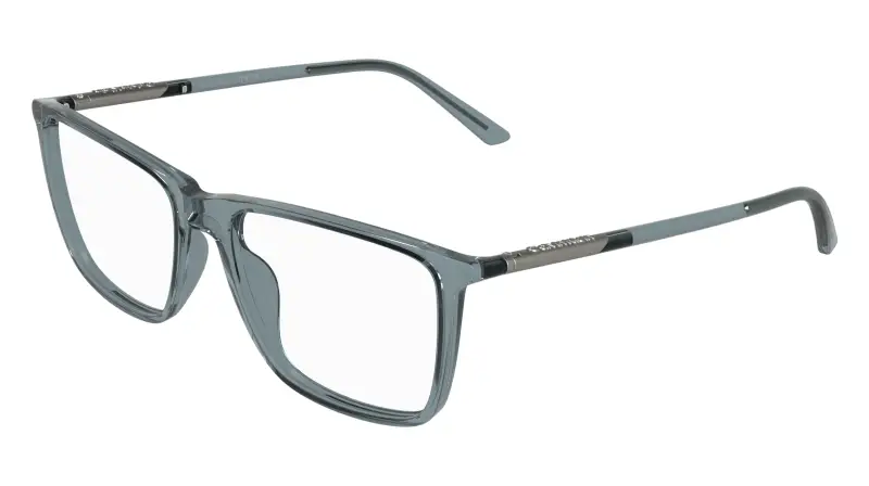 Uomo Calvin Klein CK26510 435 Montature da vista Bio-iniettato Blu Squadrata Normale