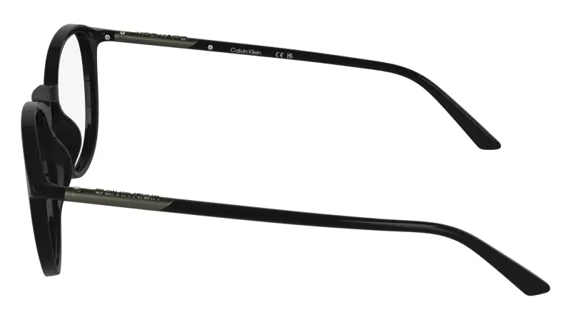 Uomo Calvin Klein CK26511 001 Montature da vista Bio-iniettato Nero Rotonda Normale miniatura 3