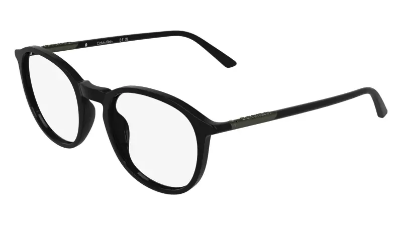 Uomo Calvin Klein CK26511 001 Montature da vista Bio-iniettato Nero Rotonda Normale