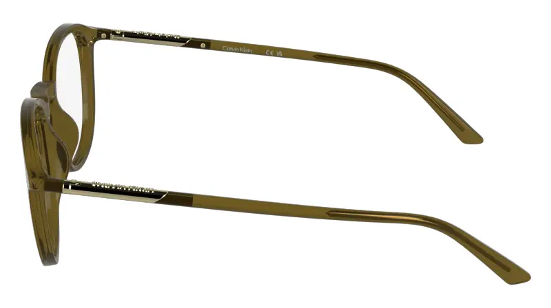 Uomo Calvin Klein CK26511 330 Montature da vista Bio-iniettato Verde Rotonda Normale miniatura 3