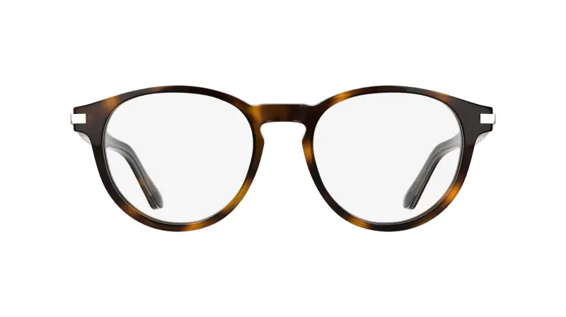 Uomo Calvin Klein CK26513 240 Montature da vista Acetato Havana Rotonda Normale miniatura 2