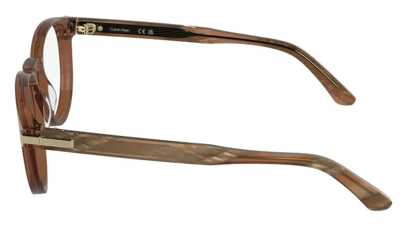 Uomo Calvin Klein CK26513 618 Montature da vista Acetato Rosso Rotonda Normale miniatura 3