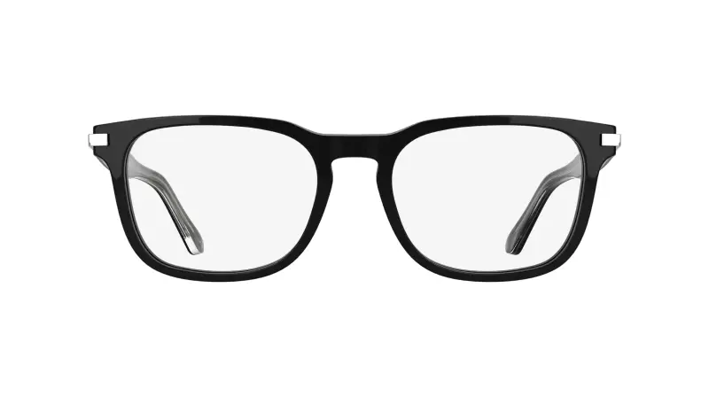 Uomo Calvin Klein CK26514 001 Montature da vista Acetato Nero Squadrata Normale miniatura 2