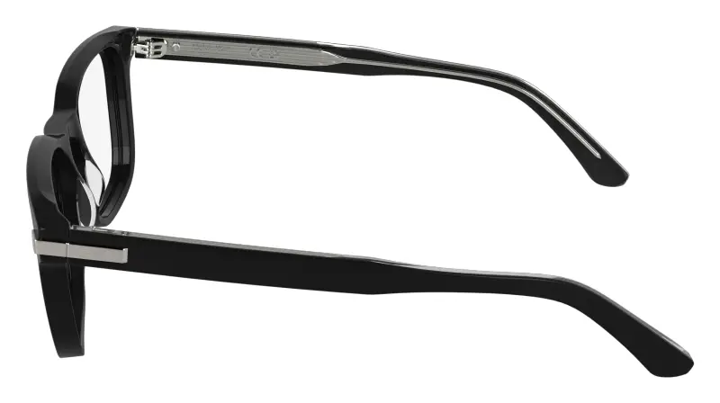 Uomo Calvin Klein CK26514 001 Montature da vista Acetato Nero Squadrata Normale miniatura 3