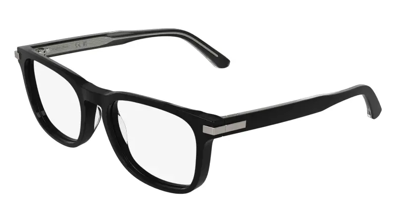 Uomo Calvin Klein CK26514 001 Montature da vista Acetato Nero Squadrata Normale
