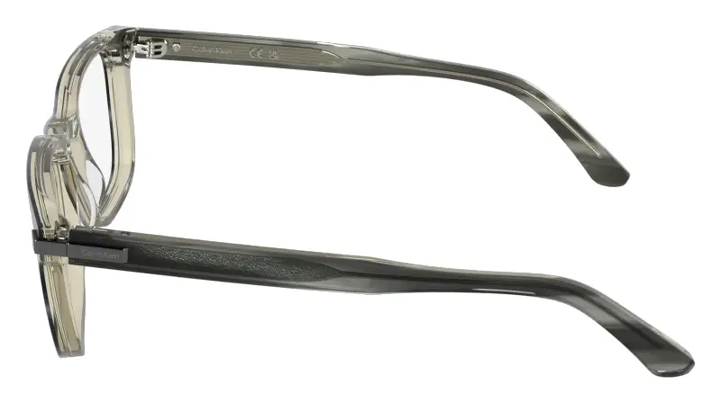Uomo Calvin Klein CK26514 027 Montature da vista Acetato Grigio Squadrata Normale miniatura 3