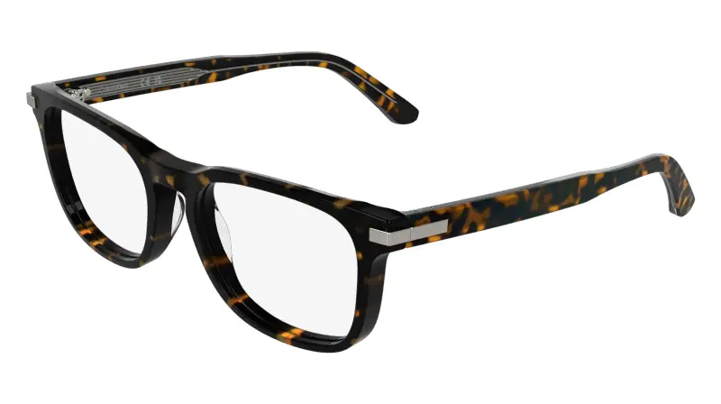 Uomo Calvin Klein CK26514 235 Montature da vista Acetato Havana Squadrata Normale