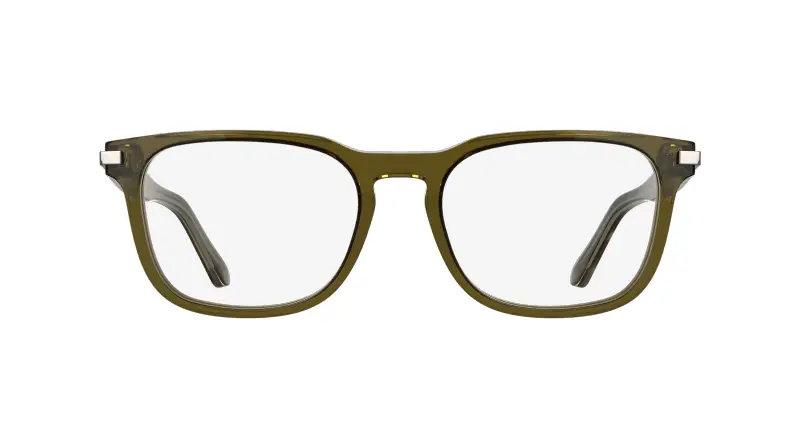 Uomo Calvin Klein CK26514 310 Montature da vista Acetato Verde Squadrata Normale miniatura 2