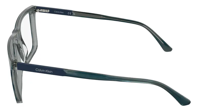 Uomo Calvin Klein CK26517 432 Montature da vista Acetato Petrolio Squadrata Normale miniatura 3