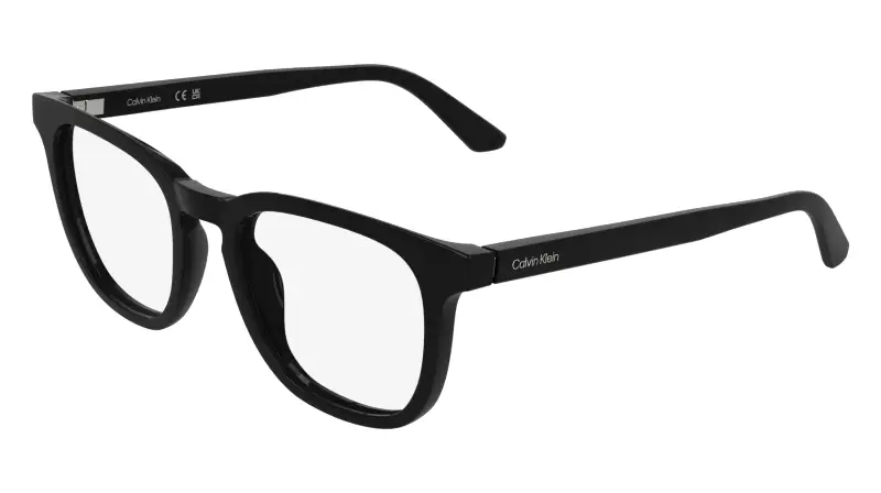 Uomo Calvin Klein CK26519 001 Montature da vista Bio-iniettato Nero Squadrata Normale