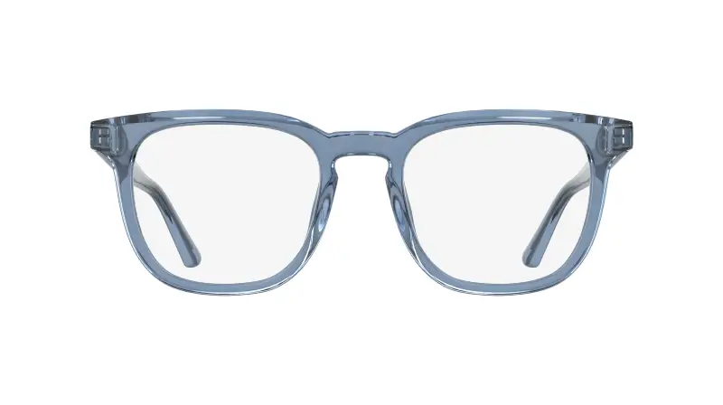 Uomo Calvin Klein CK26519 400 Montature da vista Bio-iniettato Blu Squadrata Normale miniatura 2