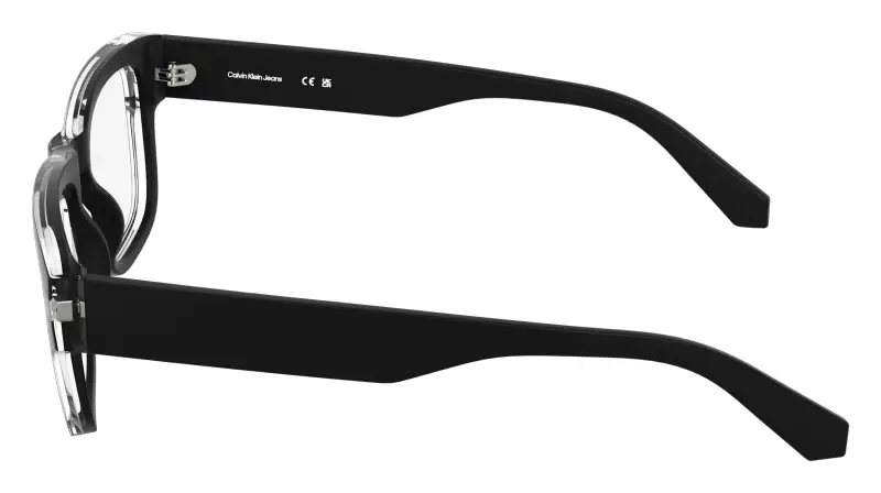 Uomo Calvin Klein CKJ25627 001 Montature da vista Bio-iniettato Nero Squadrata Normale miniatura 3