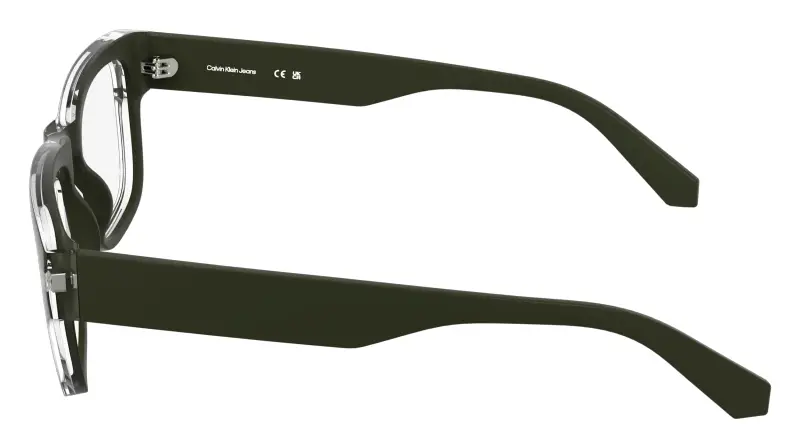 Uomo Calvin Klein CKJ25627 300 Montature da vista Bio-iniettato Verde Squadrata Normale miniatura 3