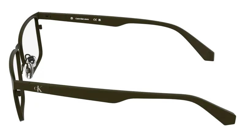 Uomo Calvin Klein CKJ26205 309 Montature da vista Metallo Verde Squadrata Normale miniatura 3