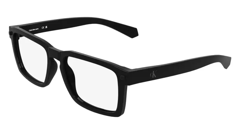 Uomo Calvin Klein CKJ26609 001 Montature da vista Bio-iniettato Nero Squadrata Normale