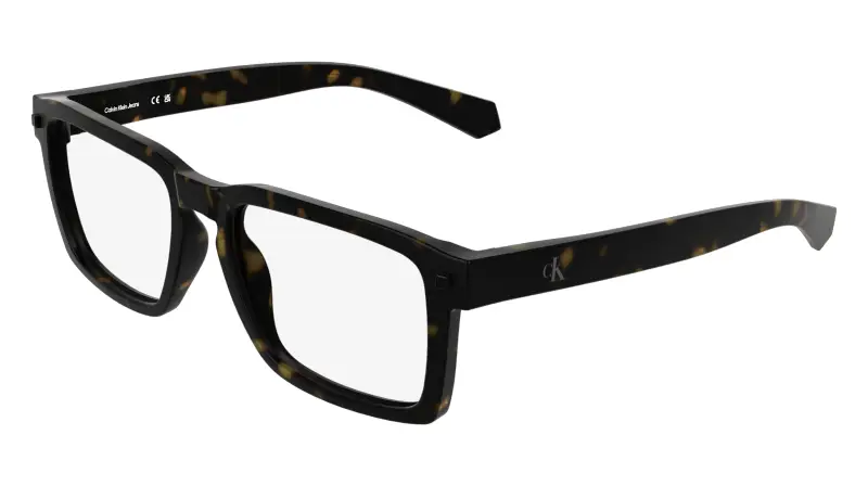 Uomo Calvin Klein CKJ26609 235 Montature da vista Bio-iniettato Havana Squadrata Normale