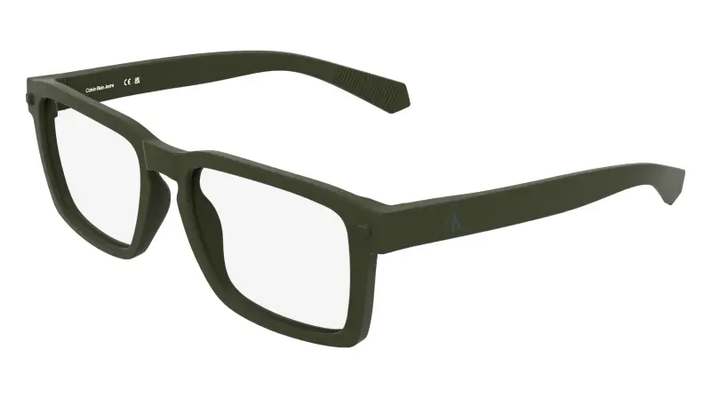 Uomo Calvin Klein CKJ26609 300 Montature da vista Bio-iniettato Verde Squadrata Normale