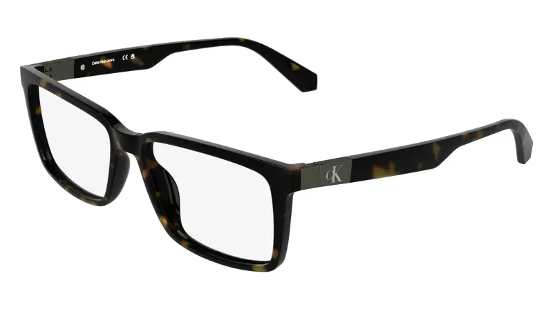 Uomo Calvin Klein CKJ26612 242 Montature da vista Bio-iniettato Havana Squadrata Normale