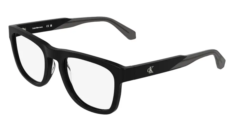 Uomo Calvin Klein CKJ26614 001 Montature da vista Acetato Nero Squadrata Normale