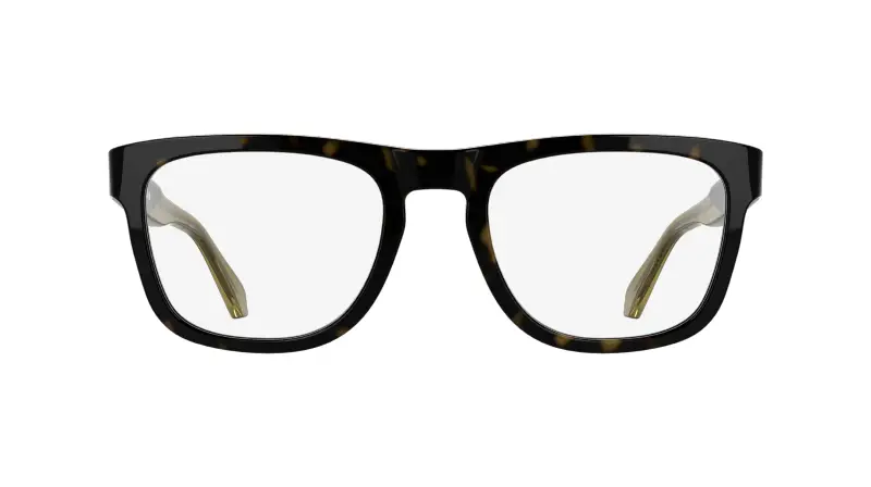 Uomo Calvin Klein CKJ26614 242 Montature da vista Acetato Havana Squadrata Normale miniatura 2