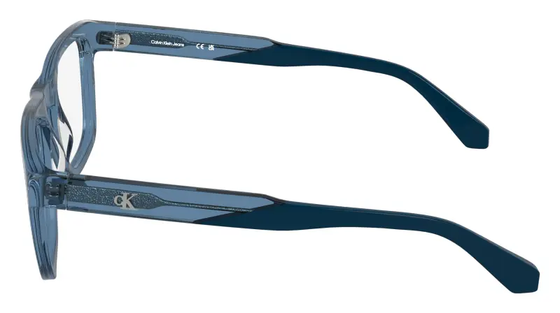 Uomo Calvin Klein CKJ26614 400 Montature da vista Acetato Blu Squadrata Normale miniatura 3
