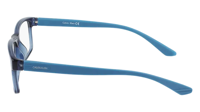 Calvin Klein Uomo CK19569N 430 Montature da vista Bio-iniettato Blu Squadrata Normale miniatura 2