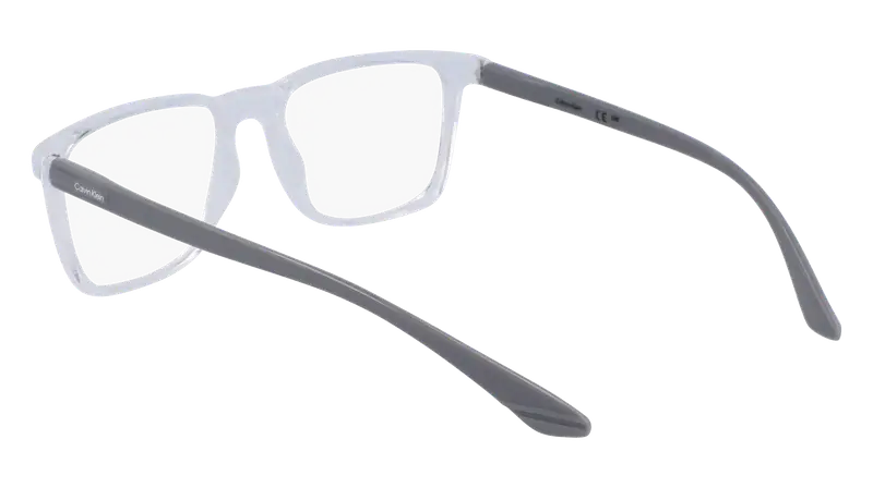 Calvin Klein Uomo CK19573N 970 Montature da vista Bio-iniettato Trasparente Squadrata Normale miniatura 3