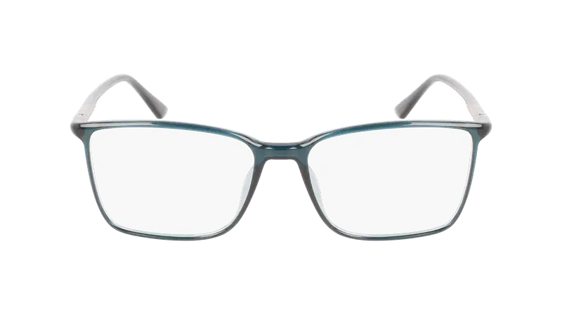 Calvin Klein Uomo CK22508 431 Montature da vista Bio-iniettato Petrolio Squadrata Normale Fotocromatiche miniatura 2