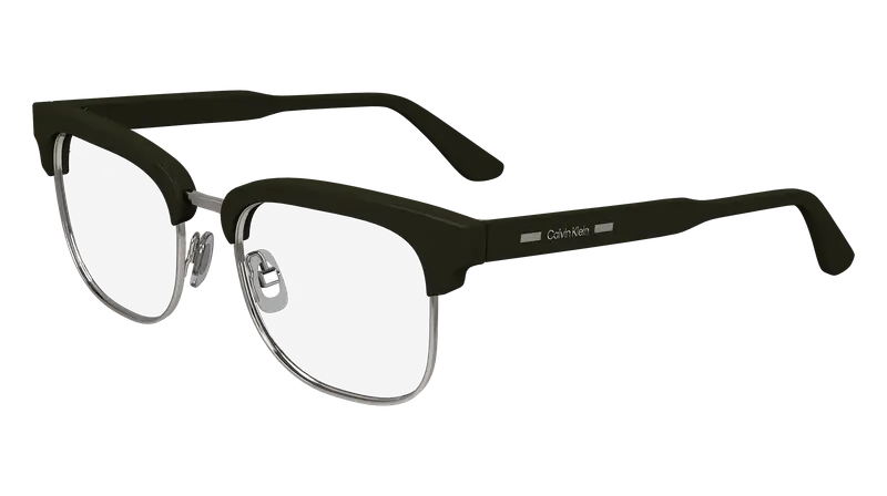 Calvin Klein Uomo CK24103 300 Montature da vista Metallo Verde  Squadrata Normale