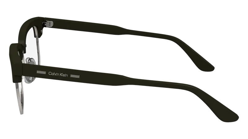 Calvin Klein Uomo CK24103 300 Montature da vista Metallo Verde Squadrata Normale miniatura 3