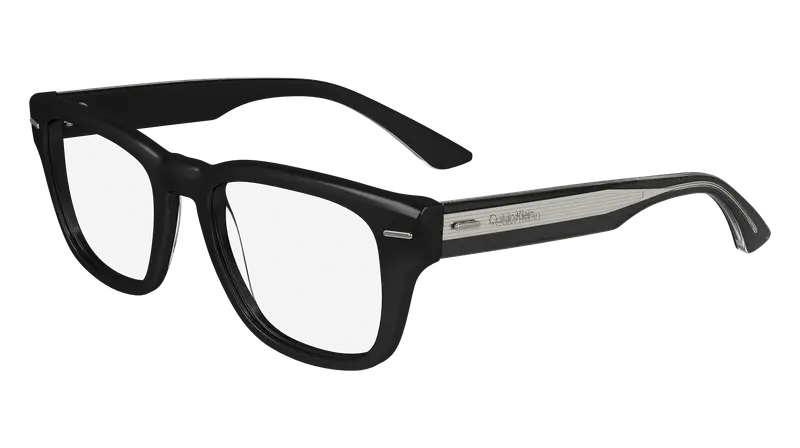 Calvin Klein Uomo CK24521 001 Montature da vista Acetato Nero  Squadrata Normale