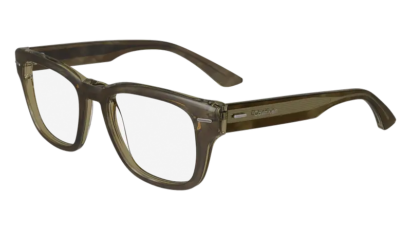 Calvin Klein Uomo CK24521 231 Montature da vista Acetato Marrone  Squadrata Normale