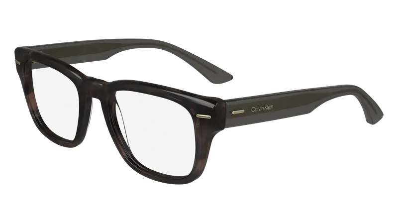 Calvin Klein Uomo CK24521 240 Montature da vista Acetato Marrone  Squadrata Normale