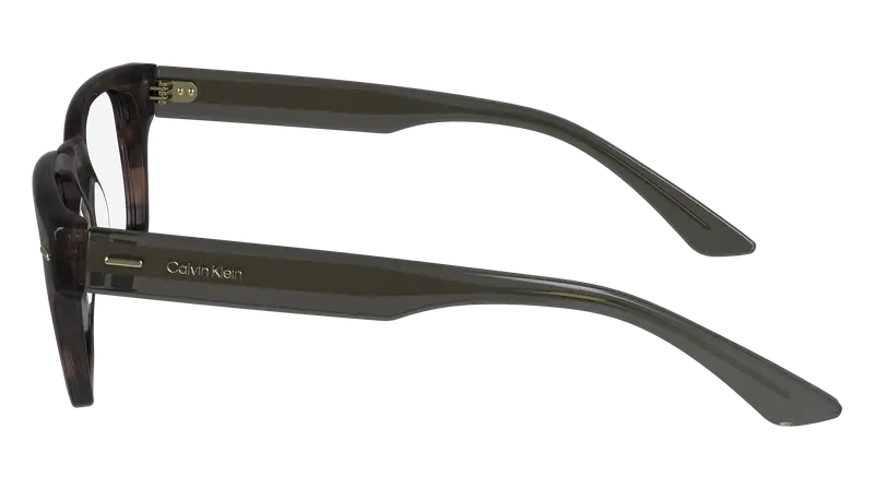 Calvin Klein Uomo CK24521 240 Montature da vista Acetato Marrone Squadrata Normale miniatura 2