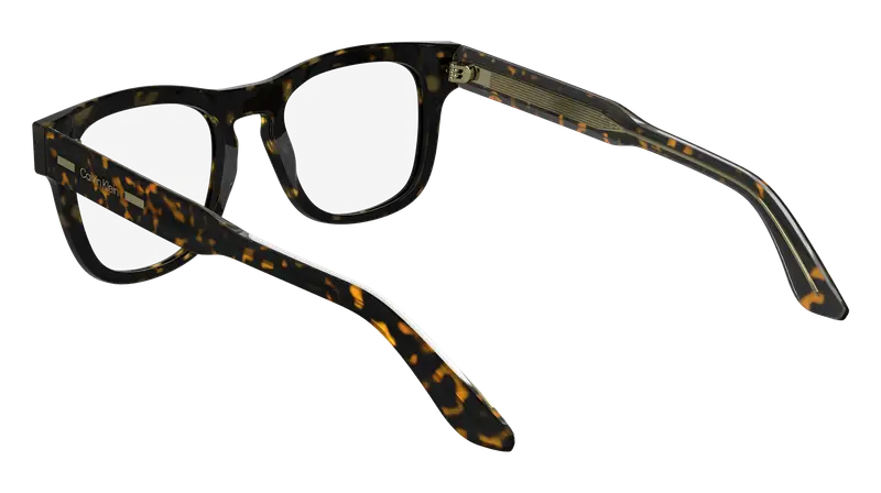 Calvin Klein Uomo CK24540 235 Montature da vista Acetato Havana Squadrata Normale miniatura 2