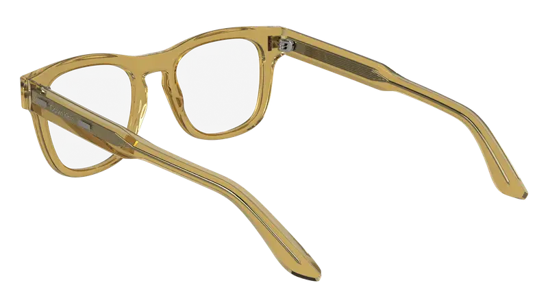 Calvin Klein Uomo CK24540 254 Montature da vista Acetato Miele Squadrata Normale miniatura 2