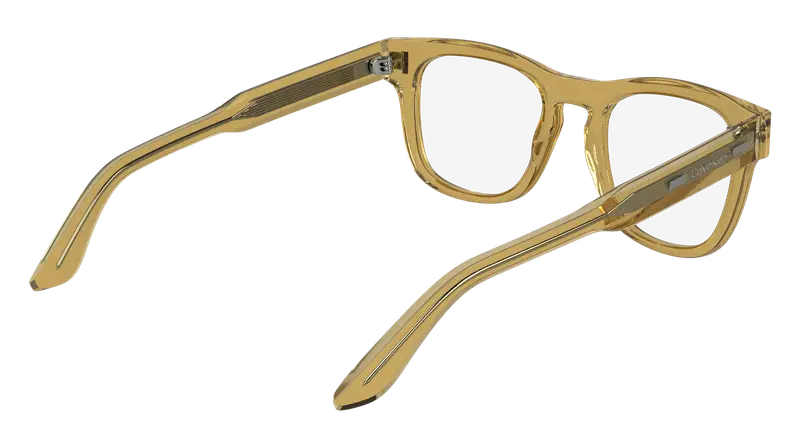 Calvin Klein Uomo CK24540 254 Montature da vista Acetato Miele Squadrata Normale miniatura 3