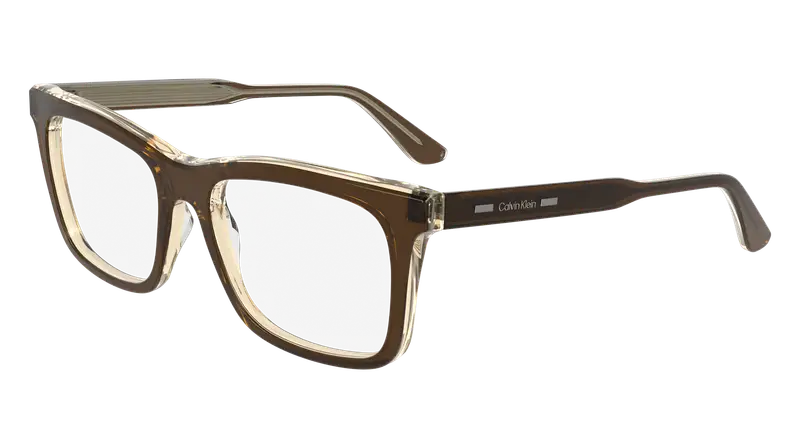 Calvin Klein Uomo CK24542 280 Montature da vista Acetato Marrone  Squadrata Normale