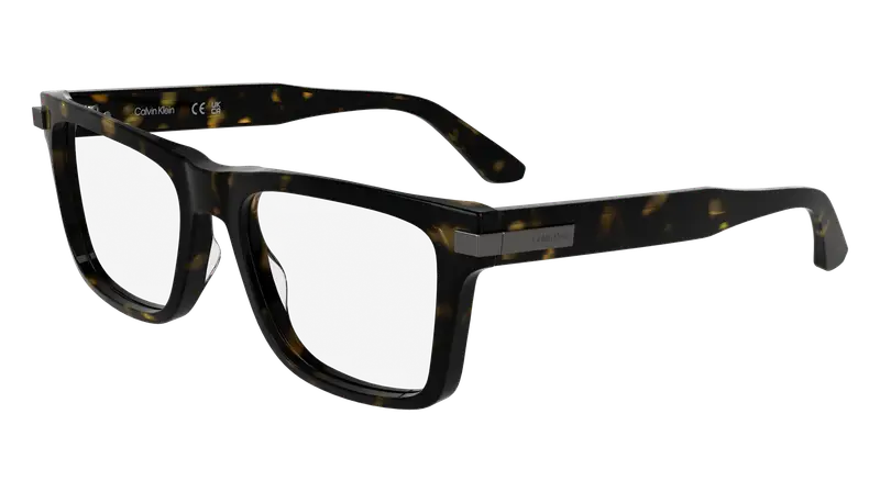Calvin Klein Uomo CK25514 235 Montature da vista Acetato Havana  Squadrata Normale