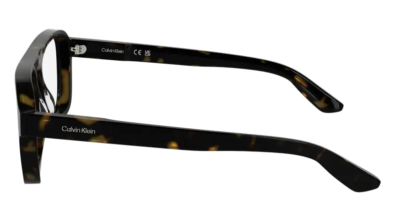 Calvin Klein Uomo CK25515 240 Montature da vista Acetato Havana Pilot Normale miniatura 2