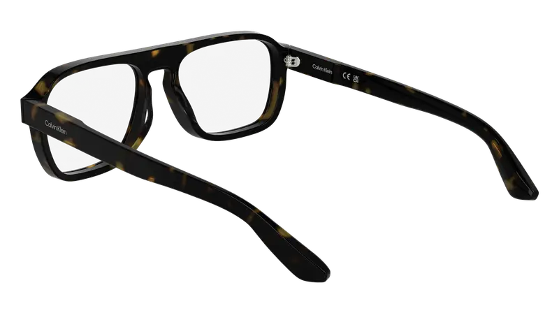Calvin Klein Uomo CK25515 240 Montature da vista Acetato Havana Pilot Normale miniatura 3