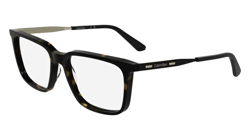 Calvin Klein Uomo CK25517 235 Montature da vista Acetato Havana  Squadrata Normale