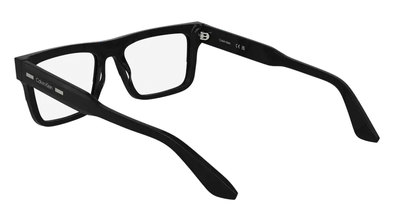 Calvin Klein Uomo CK25520 1 Montature da vista Acetato Nero Squadrata Normale miniatura 3