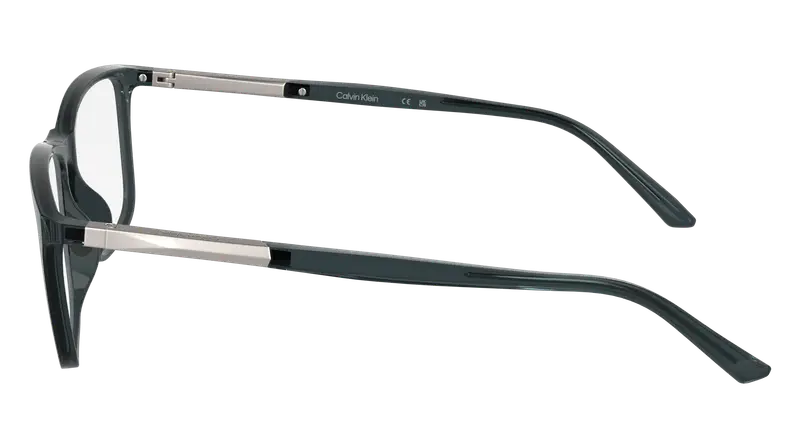 Calvin Klein Uomo CK5864N 035 Montature da vista Bio-iniettato Grigio Squadrata Normale miniatura 2