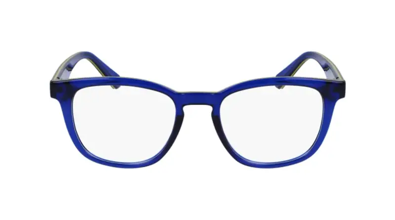 Uomo CKJ22650 400 Montature da vista Bio-iniettato Blu Rotonda Normale Fotocromatiche miniatura 2