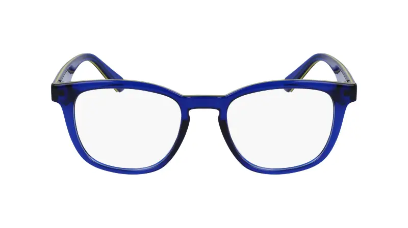 Uomo CKJ22650 400 Montature da vista Bio-iniettato Blu Rotonda Normale Fotocromatiche miniatura 3